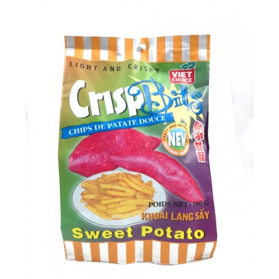 Chips de Patate Douce CRISP BITS 100g
