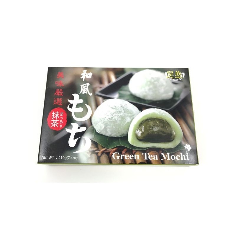 Gâteau mochi saveur thé vert ROYAL FAMILY 210g