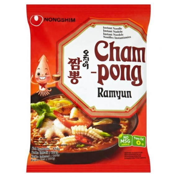 Nouille instantanée Cham-pong ramyun NONGSHIM 124g