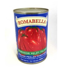 Tomates entières pelées ROMABELLA 400g