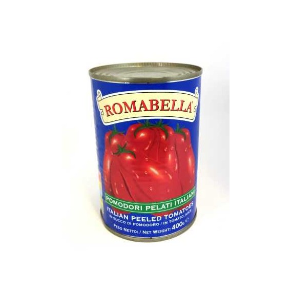 Tomates entières pelées ROMABELLA 400g