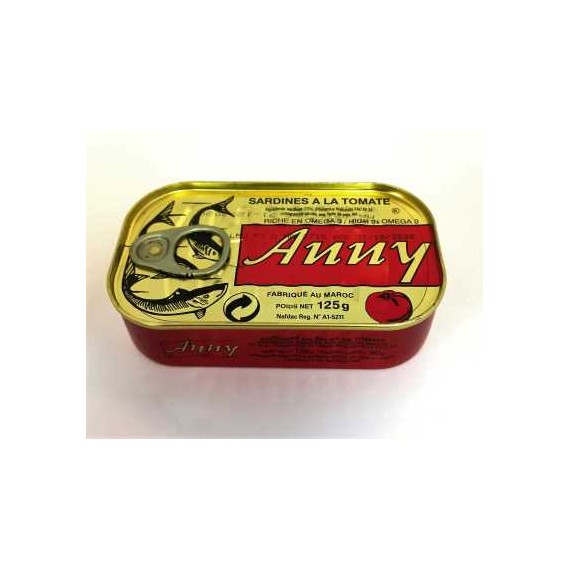 Sardines à la tomate ANNY 125g