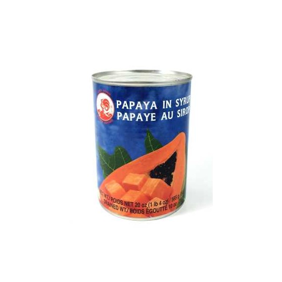 Papaye au sirop COCK BRAND 565g