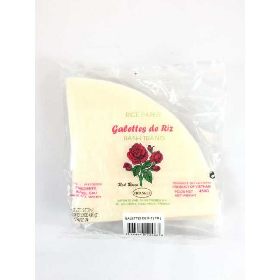 Galettes de riz triangle RED ROSES 454g