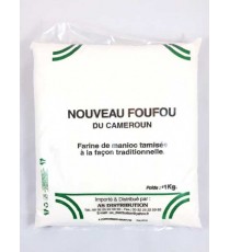 Farine de manioc tamisée NOUVEAU FOUFOU 1kg