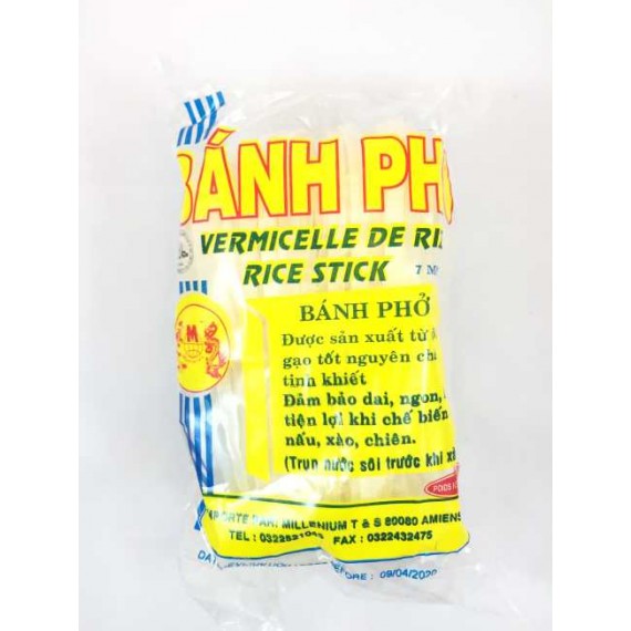 Vermicelle de riz Banh pho 7mm MILLENIUM T&S 400g