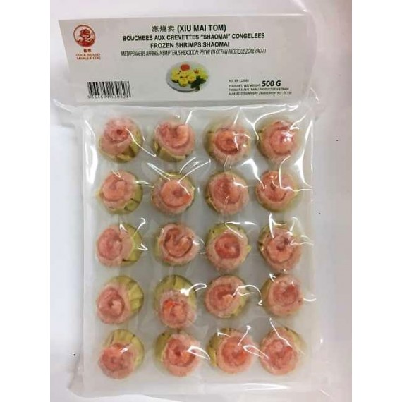 20 Bouchées "Xiu mai" aux crevettes COCK BRAND 500g