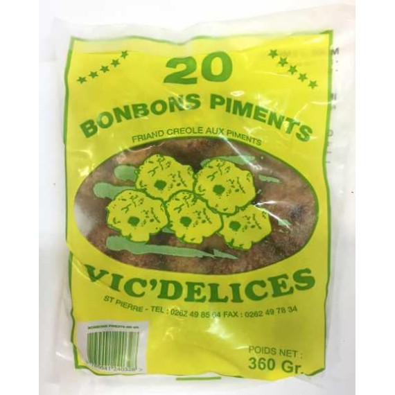 20 bonbons piments VIC' DELICES 360g