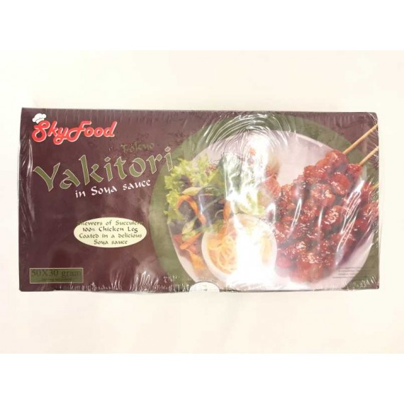 50 brochettes Yakitori au poulet SKYFOOD 1.5kg