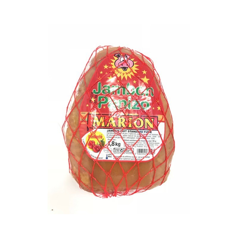 Jambon Panizo cuit et fumé pimenté MARION 1.6kg