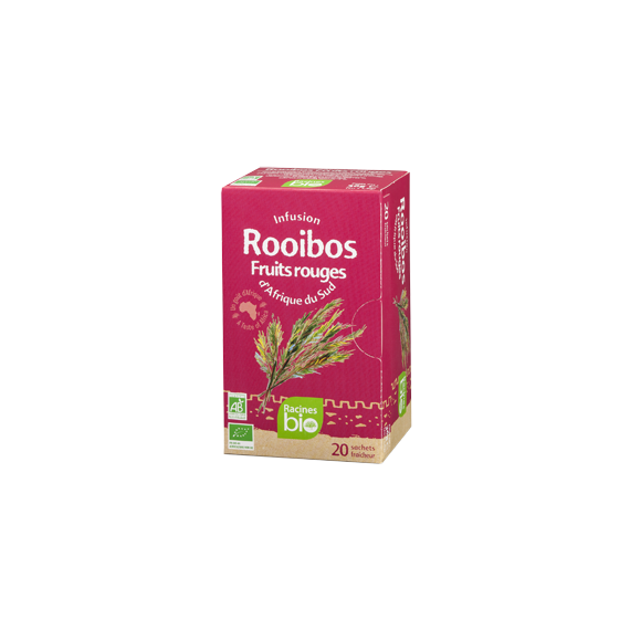 ROOIBOS fruits rouges - 20 sachets x 1.8g - RACINES BIO 36g