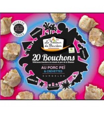 20 Bouchons porc et crevettes LE TRAITEUR DE BOURBON 400g
