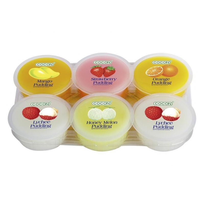 Gelée de Nata de Coco Assortiment (6x80g) 480G