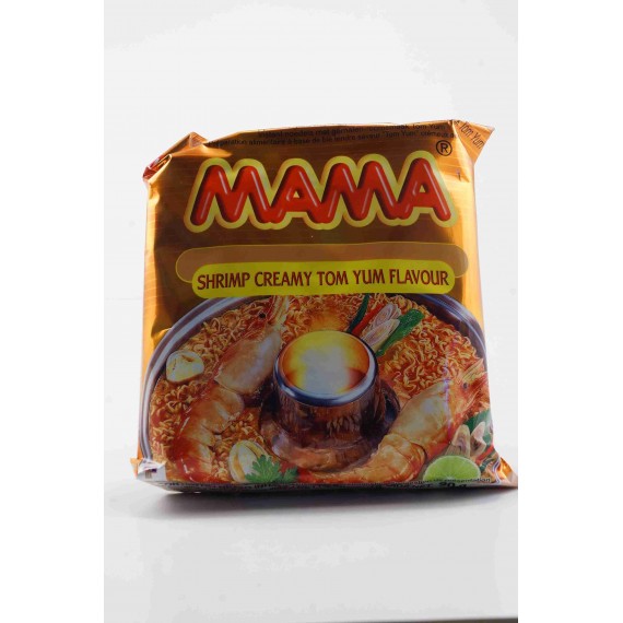 Nouille instantanée saveur TOMYUM crémeux aux crevettes - MAMA 90g