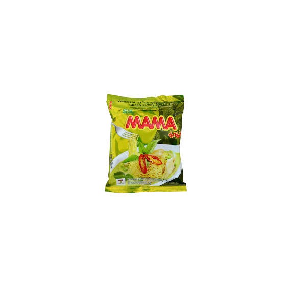 Nouille instantanée saveur Curry Vert - MAMA 55g