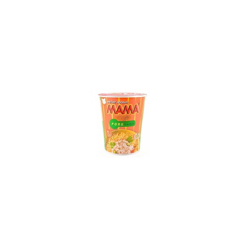 Nouille instantanée CUP saveur Porc - MAMA 70g