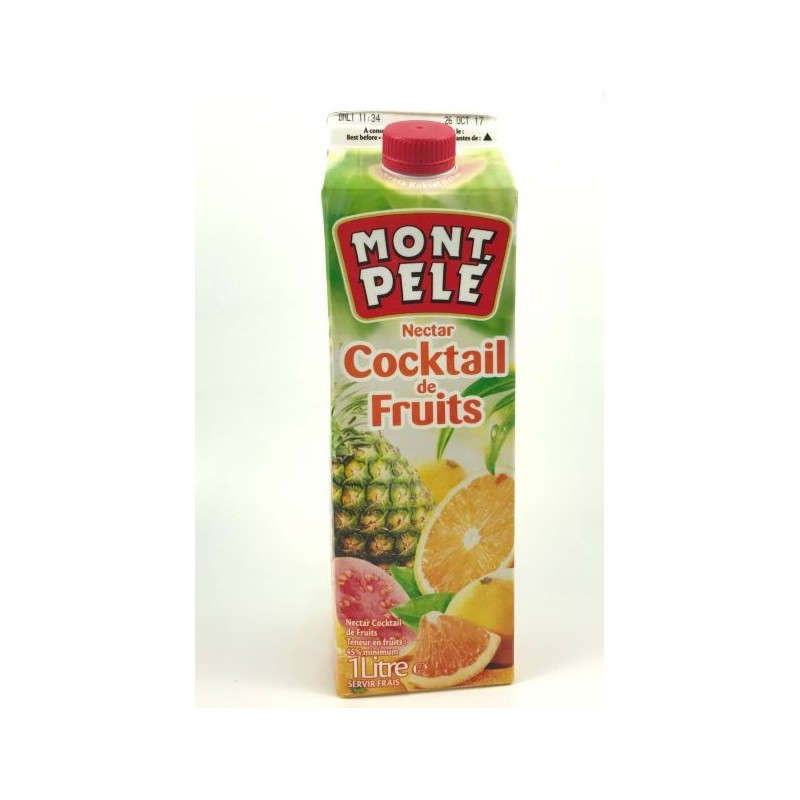 Boisson Nectar Cocktail de Fruits MONT PELE 1L