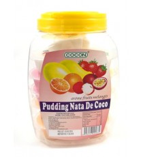 Pudding Nata de Coco arôme Fruits mélangés 16 x 80g