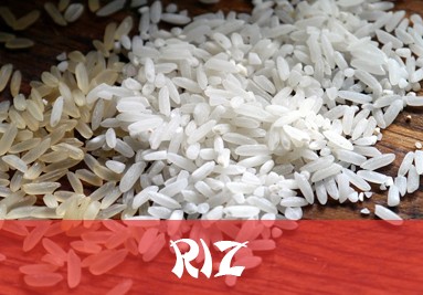 Riz long, riz cassé 2 fois et riz pour sushi